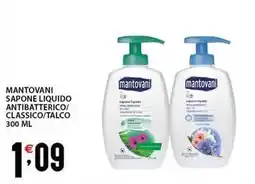 Sisa Mantovani sapone liquido antibatterico/ classico/talco offerta