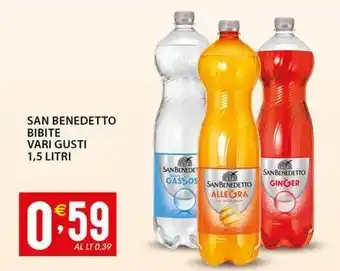 Sisa San benedetto bibite vari gusti offerta