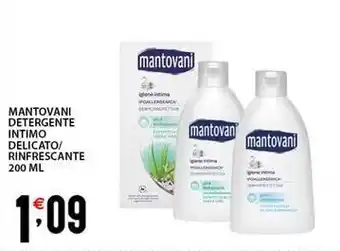 Sisa Mantovani detergente intimo delicato/ rinfrescante offerta