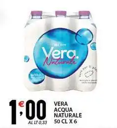 Sisa Vera acqua naturale offerta