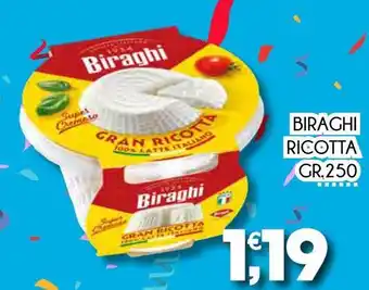 Enne Market BIRAGHI Ricotta offerta