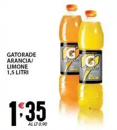 Sisa Gatorade arancia/ limone offerta