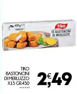 Enne Market TIKO bastoncini di merluzzo offerta