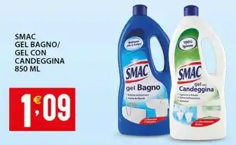 Sisa Smac gel bagno/ gel con candeggina offerta