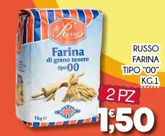 Enne Market RUSSO Farina τιρο "00" offerta