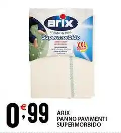 Sisa Arix panno pavimenti supermorbido offerta