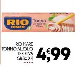 Enne Market RIO MARE tonno all'olio di oliva offerta