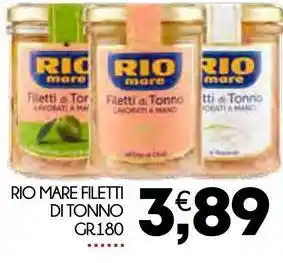 Enne Market RIO MARE  Filetti di tonno offerta