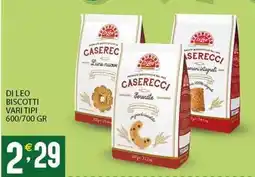 Sisa Di leo biscotti vari tipi offerta