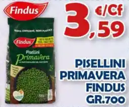 Mercogel Pisellini primavera FINDUS offerta