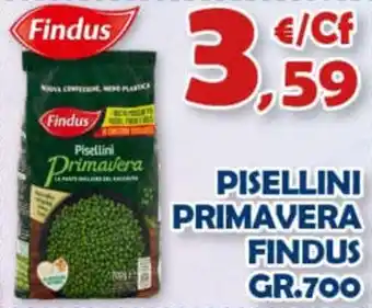 Mercogel Pisellini primavera FINDUS offerta