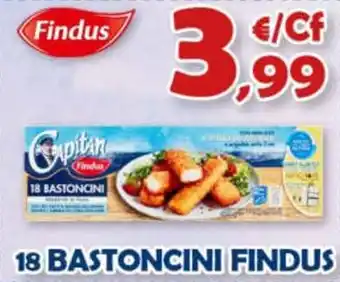 Mercogel 18 bastoncini FINDUS offerta