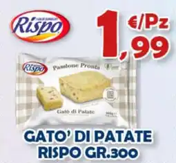 Mercogel Gato' di patate RISPO offerta