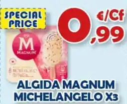 Mercogel ALGIDA Magnum michelangelo x3 offerta