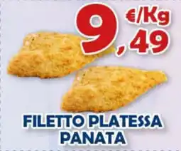 Mercogel Filetto platessa panata offerta