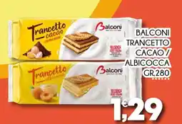 Enne Market BALCONI Trancetto cacao albicocca offerta