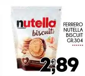 Enne Market FERRERO Nutella biscuit offerta