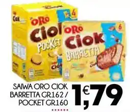 Enne Market SAIWA Oro ciok barretta offerta