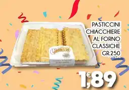 Enne Market Pasticcini chiacchiere al forno classiche offerta