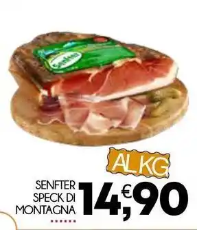 Enne Market SENFTER Speck di montagna offerta