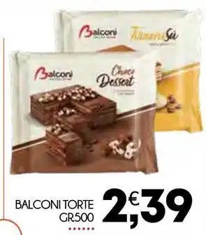 Enne Market BALCONI torte offerta