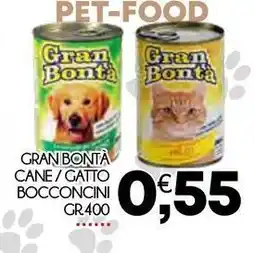 Enne Market GRAN BONTA cane/gatto bocconcini offerta