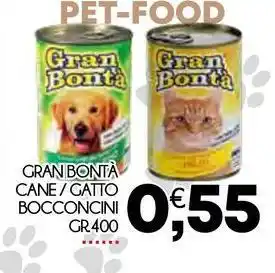 Enne Market GRAN BONTA cane/gatto bocconcini offerta