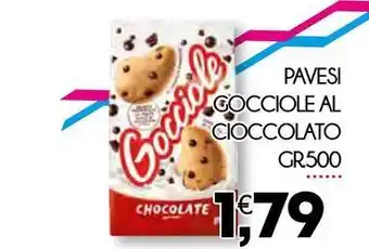 Enne Market PAVESI Gocciole al cioccolato offerta