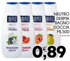 Enne Market NEUTRO DERMA bagno doccia offerta