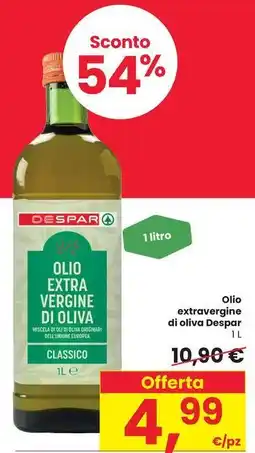 Eurospar Olio extravergine di oliva Despar offerta