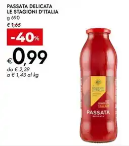 Bennet Passata delicata LE STAGIONI D'ITALIA offerta