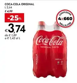 Bennet Coca-cola original offerta