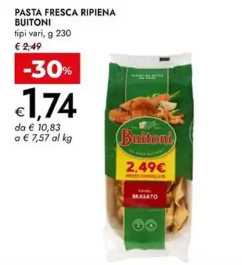 Bennet Pasta fresca ripiena BUITONI offerta