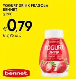 Bennet Yogurt drink fragola BENNET offerta