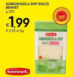 Bennet Gorgonzola dop dolce BENNET offerta