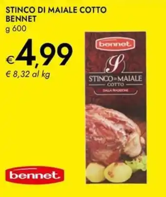 Bennet Stinco di maiale cotto BENNET offerta