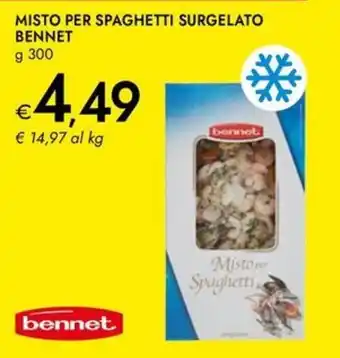 Bennet Misto per spaghetti surgelato BENNET offerta