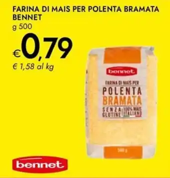 Bennet Farina di mais per polenta bramata BENNET offerta