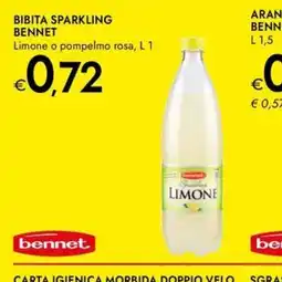 Bennet Bibita sparkling BENNET offerta