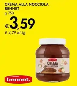 Bennet Crema alla nocciola BENNET offerta