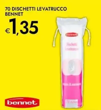 Bennet 70 dischetti levatrucco BENNET offerta