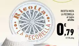 Conad Ricotta mista LA PECORELLA offerta