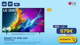 Euronics LG SMART TV MINI LED 55QNED776RB offerta