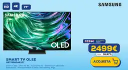 Euronics SAMSUNG SMART TV OLED QE77590DAEXZT offerta