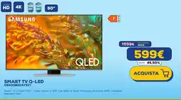 Euronics SAMSUNG SMART TV Q-LED QE50Q80DATXZT offerta