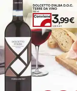 Coop Dolcetto d'alba d.o.c. TERRE DA VINO offerta