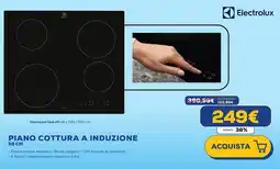 Euronics Electrolux PIANO COTTURA A INDUZIONE 59 CM offerta