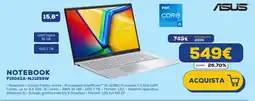 Euronics ASUS NOTEBOOK F1504ZA-NJ1259W offerta