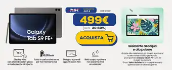 Euronics SAMSUNG Galaxy Tab S9 FE+ offerta