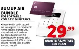 Comet Sumup air bundle pos portatile con base di ricarica offerta